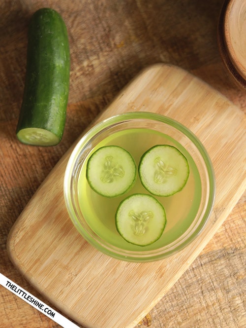 CUCUMBER WATER RECIPE AND ITS BENEFITS