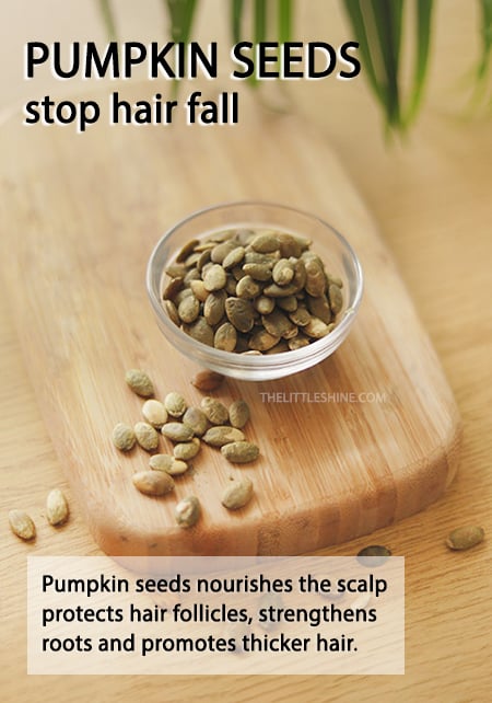 6 HEALTHY SEEDS FOR HAIR GROWTH AND TO STOP HAIR FALL - The Little Shine