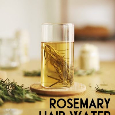 Rosemary Hair water to regrow thinning hair