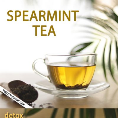 SPEARMINT TEA for clear skin, improve memory, detox body and more..