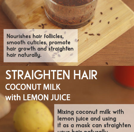 NATURAL WAYS TO STRAIGHTEN HAIR AT HOME