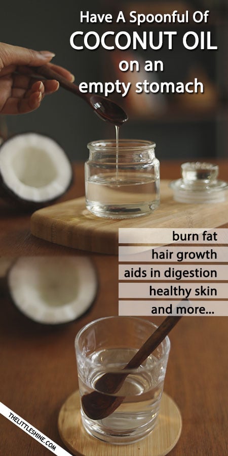 REASONS YOU NEED TO HAVE A SPOONFUL OF COCONUT OIL ON AN EMPTY STOMACH