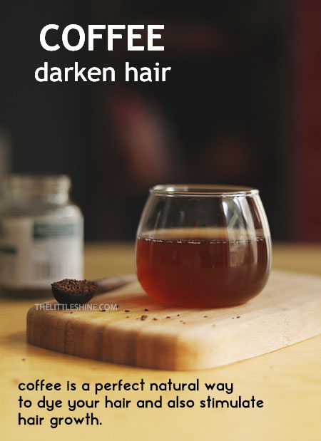 DARKEN HAIR WITH NATURAL INGREDIENTS