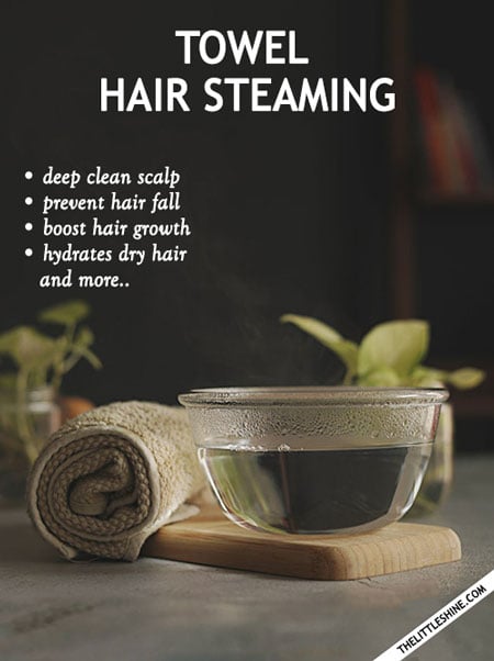 Hot towel therapy - Steam Hair 