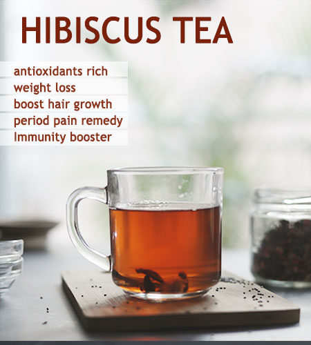 HIBISCUS TEA BENEFITS AND RECIPES