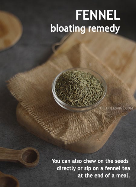 GET RID OF BLOATING WITH THESE REMEDIES