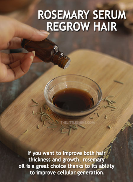 ROSEMARY ESSENTIAL OIL TO REGROW THINNING HAIR