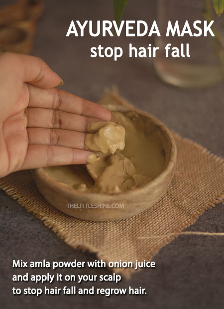 STOP HAIR FALL WITH AYURVEDA REMEDIES