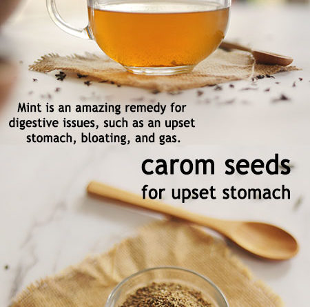 HOME REMEDIES FOR INDIGESTION AND UPSET STOMACH