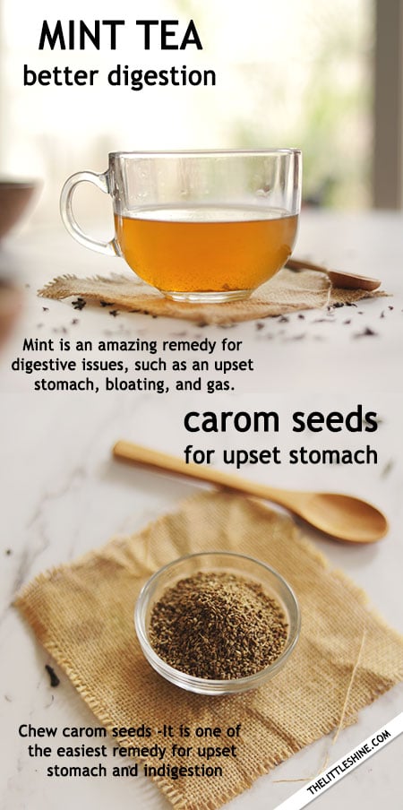 HOME REMEDIES FOR INDIGESTION AND UPSET STOMACH