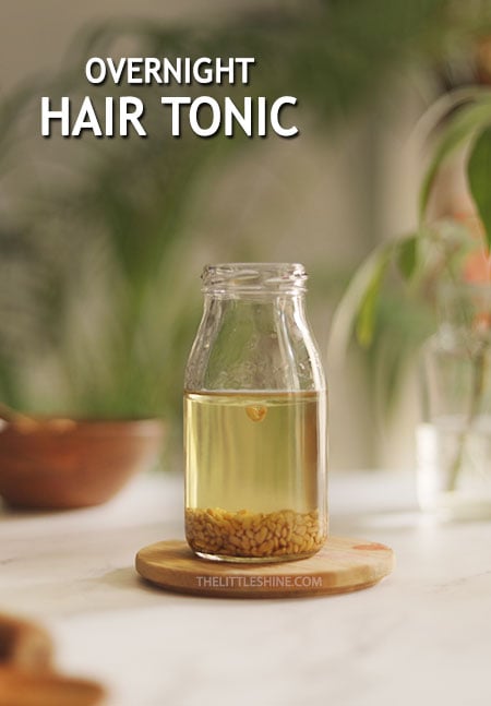 OVERNIGHT HAIR GROWTH TONIC for thicker hair growth