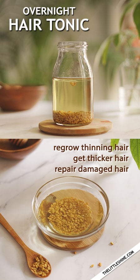 OVERNIGHT HAIR GROWTH TONIC for thicker hair growth