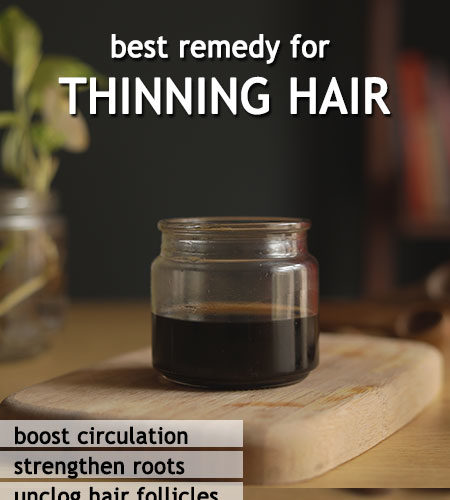 BEST REMEDY FOR THINNING HAIR