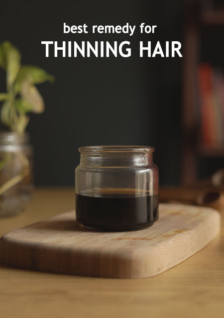 BEST REMEDY FOR THINNING HAIR