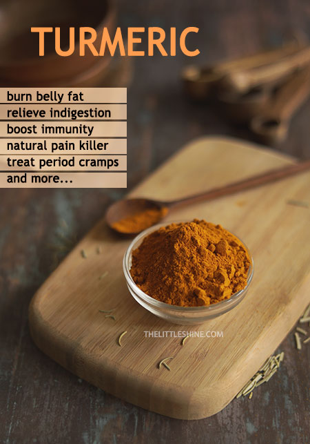 TURMERIC CAN HELP YOUR BELLY ISSUES