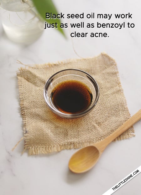 BLACK SEED OIL FOR CLEAR SKIN