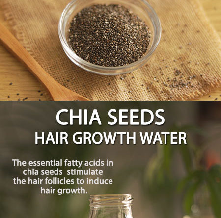 CHIA SEEDS FOR HAIR GROWTH