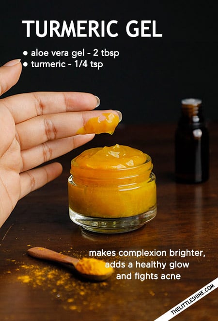 TURMERIC FACE MASKS FOR CLEAR GLOWING SKIN