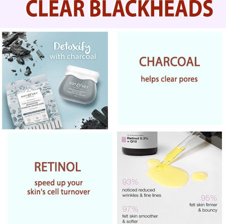 BEST PRODUCTS TO CLEAR BLACKHEADS