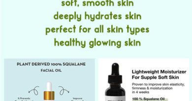 Squalane - the best oil for glowing skin and shiny hair