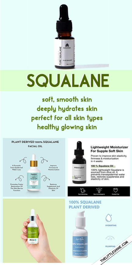 Squalane – the best oil for glowing skin