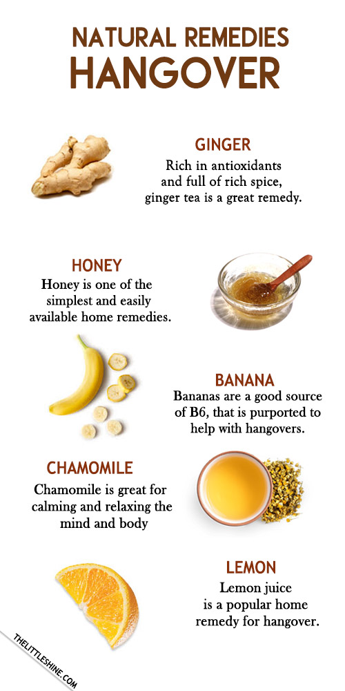 Hangover Remedies The Little Shine