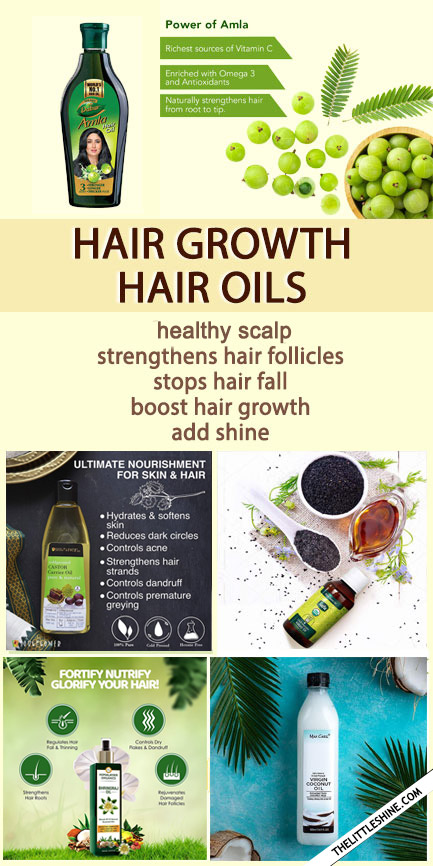 TOP 5 HAIR OILS FOR HEALTHY HAIR GROWTH