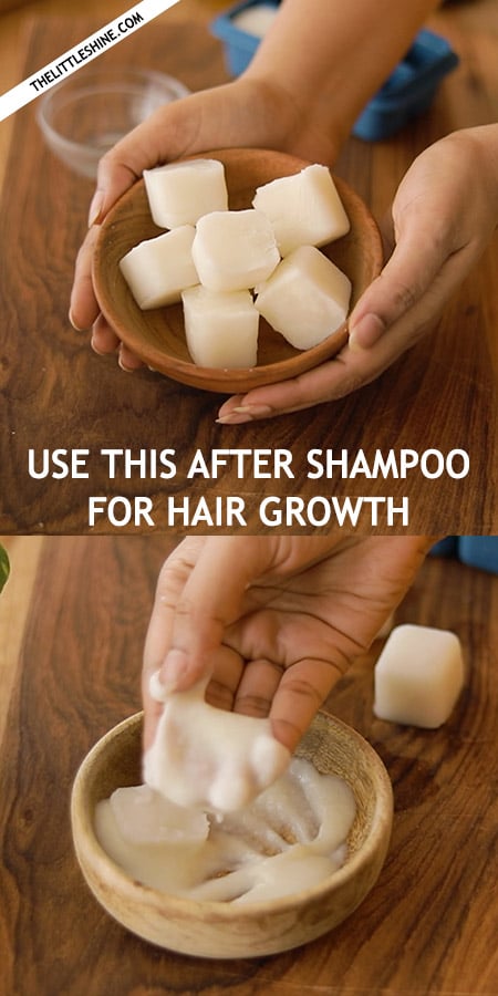 Use this after shampoo for hair growth