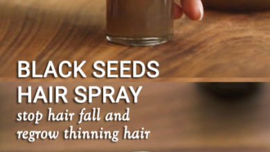 BLACK SEEDS HAIR SPRAY to stop hair fall