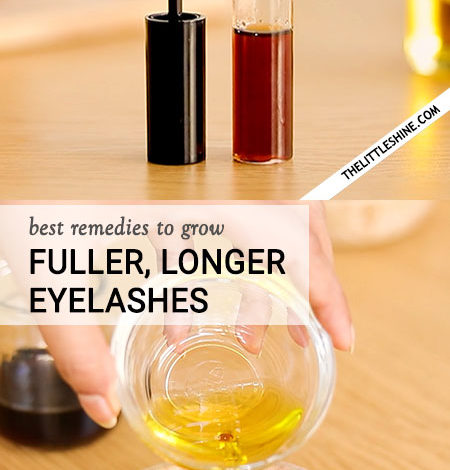 NATURAL REMEDIES FOR LONGER THICKER EYELASHES
