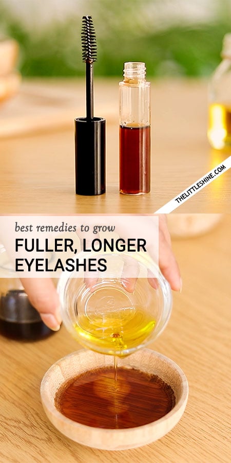 NATURAL REMEDIES FOR LONGER THICKER EYELASHES