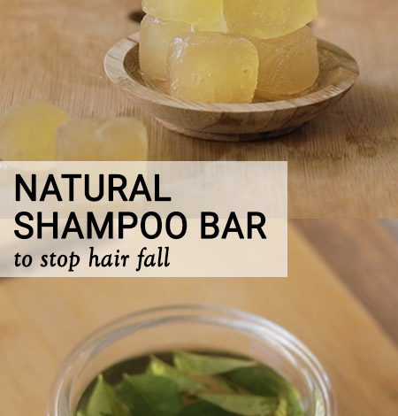 Shampoo Bar to stop hair fall