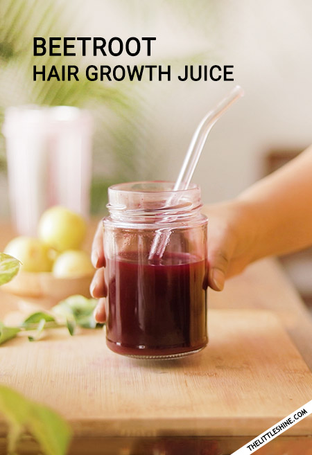 Beetroot Juice for Hair Growth