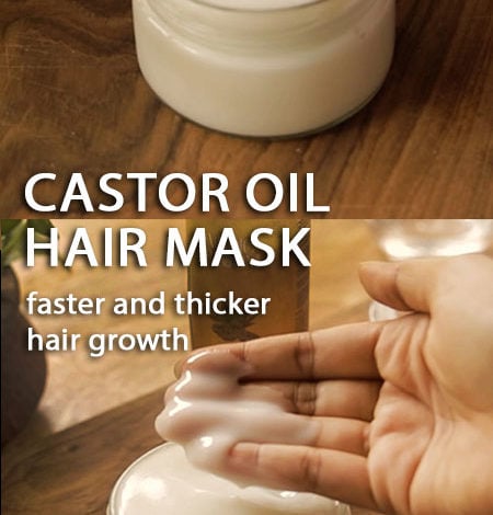 Two Ingredient Castor Oil Hair Growth Mask