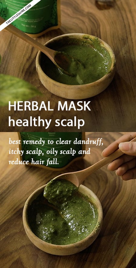 Herbal Mask for Healthy Scalp