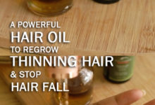 A POWERFUL HAIR OIL TO REGROW THINNING HAIR