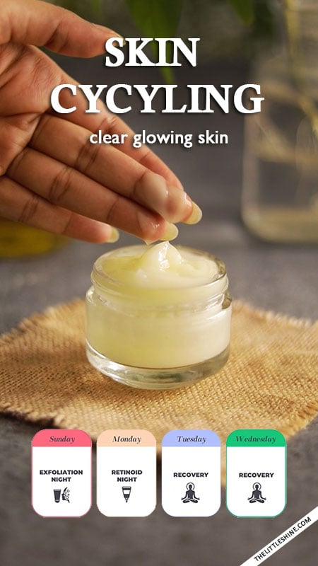 SKIN CYCLING FOR CLEAR GLOWING SKIN