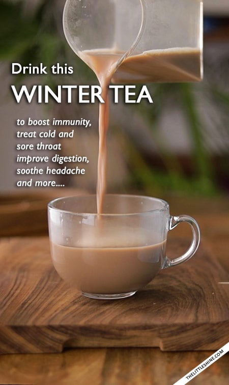 Drink this winter Tea to Keep Illnesses At Bay