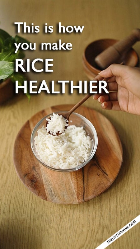 How to make rice healthier