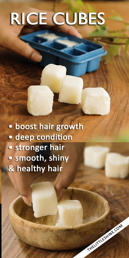 USE THESE RICE CUBES FOR HEALTHY HAIR GROWTH