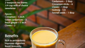 HAVE MASALA CHAI OR SPICE TEA TO IMPROVE YOUR HEALTH