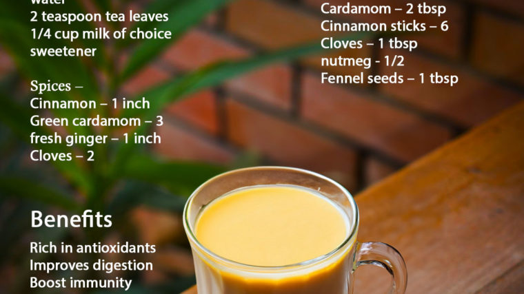 HAVE MASALA CHAI OR SPICE TEA TO IMPROVE YOUR HEALTH