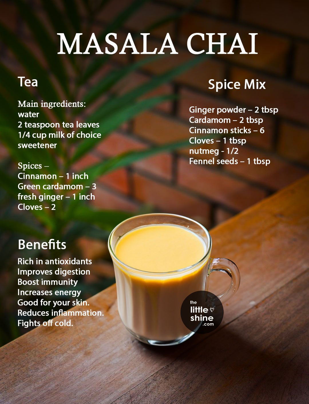 HAVE MASALA CHAI OR SPICE TEA TO IMPROVE YOUR HEALTH