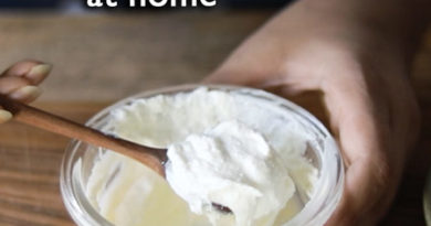 EASIEST WAY TO MAKE GREEK YOGURT AT HOME