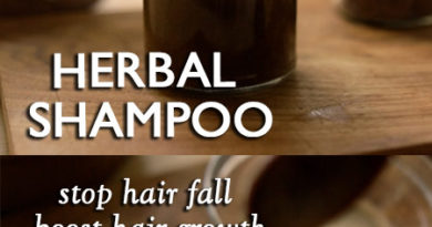 HERBAL SHAMPOO TO STOP HAIR FALL