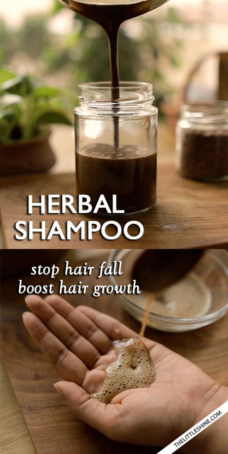 HERBAL SHAMPOO TO STOP HAIR FALL