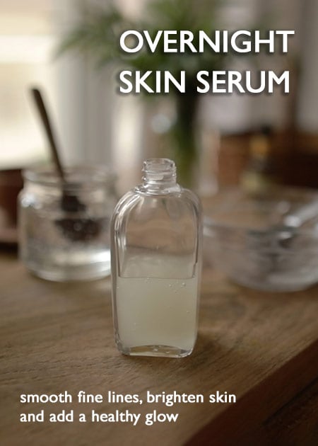 OVERNIGHT FACE SERUM FOR GLOWING SKIN