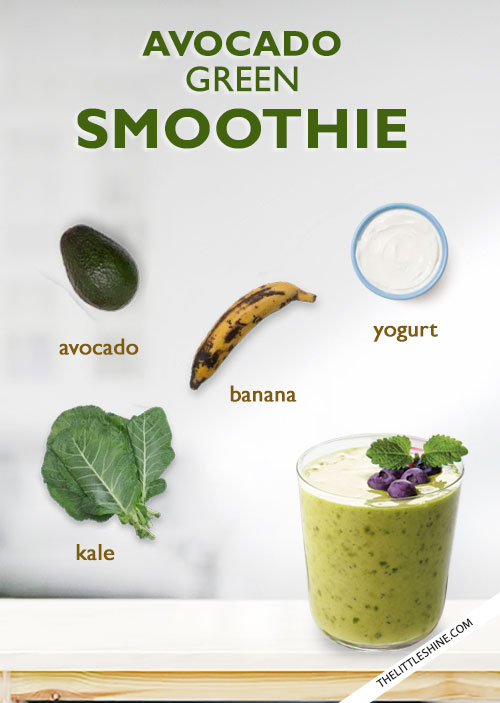 6 Healthy Green Smoothies - The Little Shine