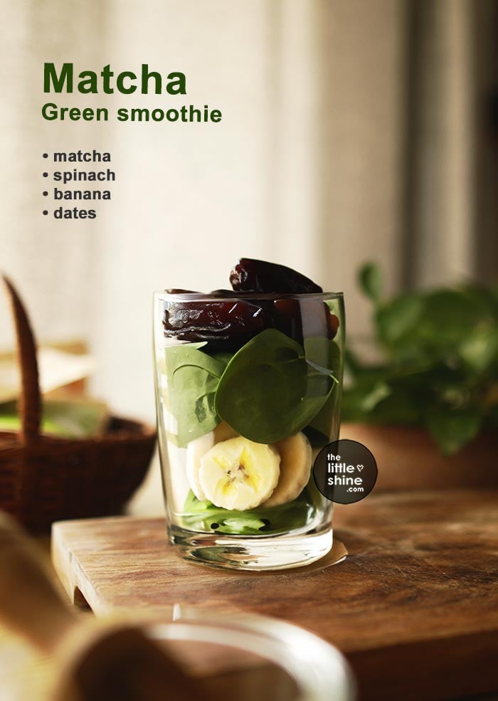 Matcha green  Smoothie Recipe