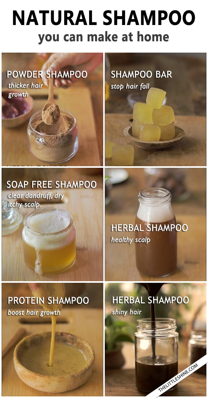 6 Best Shampoo Recipes to Make At Home
